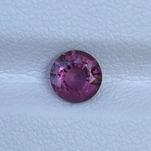 1.04 Cts Natural Pink Spinel Round Cut Loose Gemstone Set Jewelry Ring 6mm - Picture 1 of 6