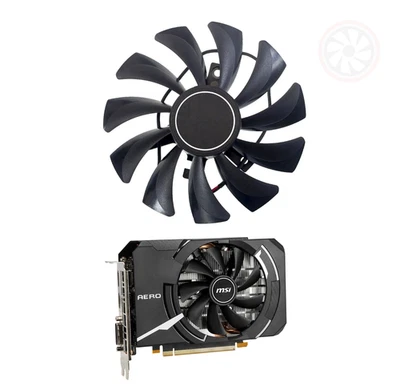 MSI GTX 1650 1660 Ti AERO ITX GPU Graphics Card Fan Replacement - XY-D09010SM - Image 1 of 3