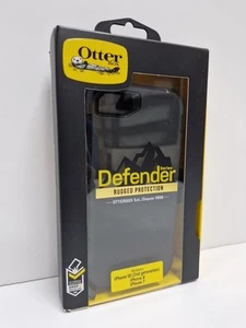 OtterBox iPhone 8 / 7 Case Defender Series Rugged with Screen Protector Black - Picture 1 of 4