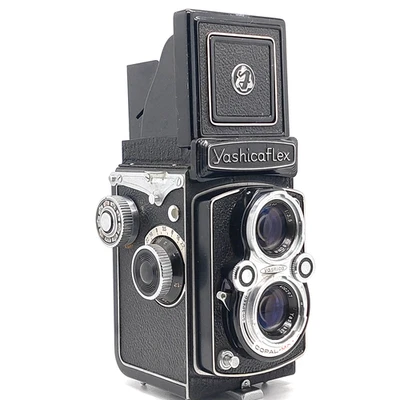 " NEAR MINT +" Yashicaflex Yashica New B TLR Film Camera 80mm f/3.5 from JAPAN - Image 1 of 4