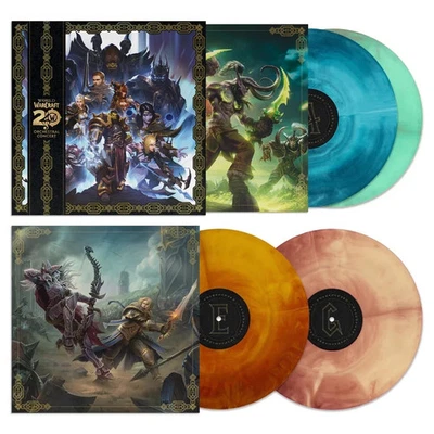 World of Warcraft: 20 Years of Music – "Seasons of Azeroth" Color Vinyl – NEW - Image 1 of 2