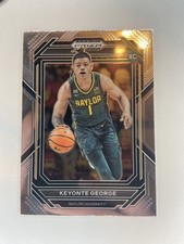 2023-24 Prizm Draft Picks Base #47 Keyonte George - Baylor Bears !