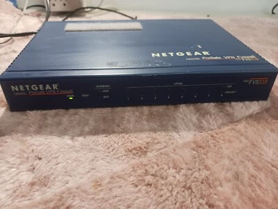 Netgear Pro Safe VPN Firewall Model: FVS318, No Power Cord - Image 1 of 4
