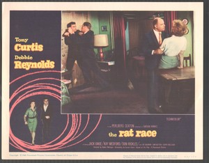 Rat Race 11"x14" Lobby Card #3 Tony Curtis Debbie Reynolds Don Rickles