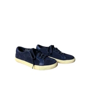 Baskets femme Kenneth Cole New York Kam bleu marine velours pointure 7,5 M excellent état - Photo 1/5