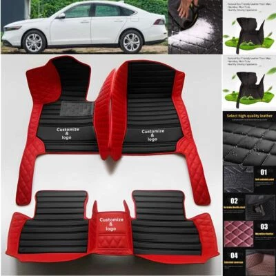 For Mitsubishi Diamante Lancer Mirage Galant Car Floor Mats Cargo Pads Leather - Image 1 of 4