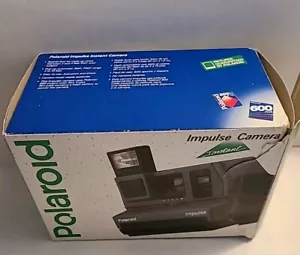 Original Vintage Polaroid Impulse analoge Sofortbildkamera mit Trageriemen Anleitung Box - Bild 1 von 14