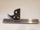 Starrett Combination Square in Great Vintage Condition Collector's Tool 6 Inch