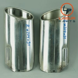 W204 08-14 Mercedes C Class Rear Right & Left Side Exhaust Muffler Tip Set C721 - Picture 1 of 7