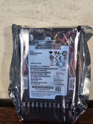 Seagate Secure 1.2TB HDD HPE 10k SAS ISE St1200mm0069 - Image 1 of 2
