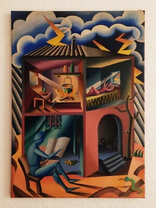 Fortunato Depero Pannaggi Schlemmer Balla Dottori Avantgarde Bauhaus Futurism XL - Bild 1 von 24