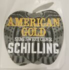 Schilling Cider   American Gold   Officially Licensed Matte Sticker Decal