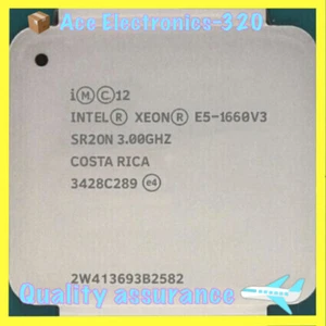 Intel Xeon E5-1660 V3 3.0GHz 20MB 8Core SR20N LGA2011-3 140W CPU Processor - Picture 1 of 2