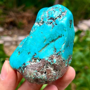 215g Natürlicher Türkis Quarz Kristall Mineral Reiki Probe Heilung - Bild 1 von 16