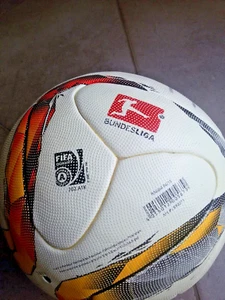 ADIDAS Fußball Torfabrik 2015/2016 OMB Spielball Bundesliga Matchball DFL weiß - Bild 1 von 5