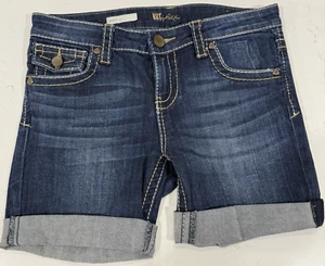 Kut from the kloth Natalie kurze Jeansshorts Damengröße 4 Bündchen Knopfleiste - Bild 1 von 14