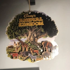 Vintage Disney animal kingdom 1998 Christmas ￼ornament 3D Wooden - Picture 1 of 8