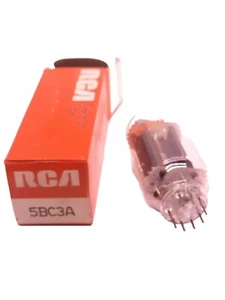 Tubo de vacío de colección RCA 5BC3A válvula radio TV amplificador tubo - Imagen 1 de 4