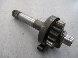 DUCATI SINGLE 250 350 DM350 BEVEL NARROW CASE KICK START STARTER GEAR SHAFT - Bild 1 von 5