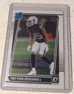 2021 Donruss Optic football Tre'Von Moehrig Rated Rookie #271 Raiders - Picture 1 of 2