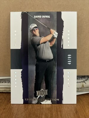 2024 upper deck portfolio golf David Duval #03-DV /99 - Image 1 of 2