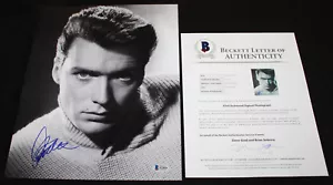 Clint Eastwood signed 11 x 14, Dirty Harry, Gran Torino, Beckett, BAS LOA - Picture 1 of 4