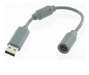 cable adaptateur USB Breakaway pour manette xbox360 Xbox 360 sur PC - Photo 1/1