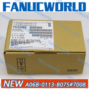 ONE NEW FANUC SERVO MOTOR A06B-0113-B075#7008 - Picture 1 of 6
