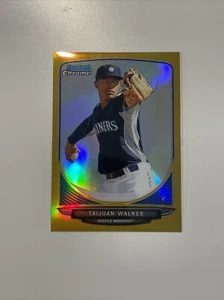 Bowman Chrome Draft Top Prospects Gold Refractor 2013/50 Taijuan Walker #TP-15 - Imagen 1 de 2