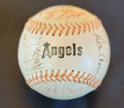 California Angels 1982 Team autographed baseball - Image 1 of 4