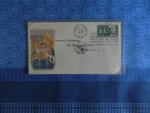 1 FDC 4cent Dental Health (Sc.#1135) Wow! - Picture 1 of 1