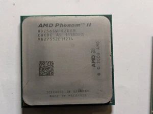 Phenom II x2 565BE 2x3,4GHz HDZ565WFK2DGM Sockel AM3 CPU Prozessor - Imagen 1 de 1