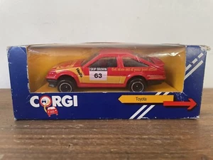 TOYOTA COROLLA AE86 GT COUPE - CORGI - Post Office Rally Car C105 #63 Skip Brown - Picture 1 of 13