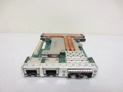 Intel X520/I350 Quad Port Network Daughter Card  Dell C63DV - Image 1 of 4