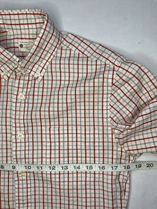 J Crew Button Down Shirt Size XS Red Plaid Long Sleeve - Picture 1 of 9