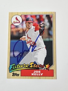 JOE KELLY 2014 TOPPS ARCHIVES BASEBALL FUTURE STARS Autograph Signed Auto