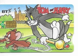 RARE / CARTE TELEPHONIQUE - TOM ET JERRY / PHONECARD TELEFONKARTE - Foto 1 di 2