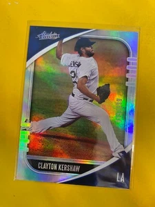 D64831 2021 Absolute Holo Silver #100 Clayton Kershaw #85/199 - Picture 1 of 1