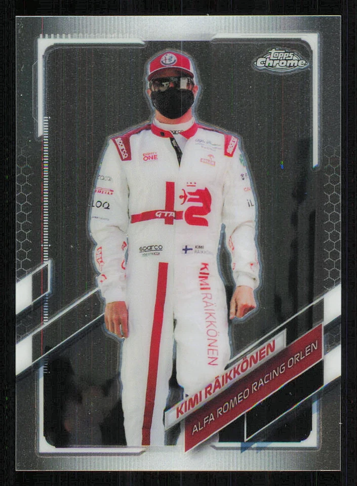 2021 Topps Chrome Formula 1 #34 Kimi Raikkonen - Image 1 of 2