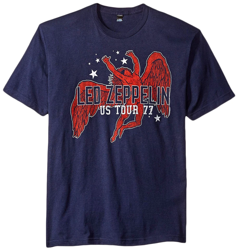 Led Zeppelin арочный Икар футболка для взрослых - рок-группа музыка, Джимми Пейдж, Роберт  - Изображение 1 из 1