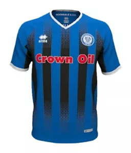 2560/156 Errea Rochdale A.F.C. Shirt Home Football Jersey 18/19 - Picture 1 of 1