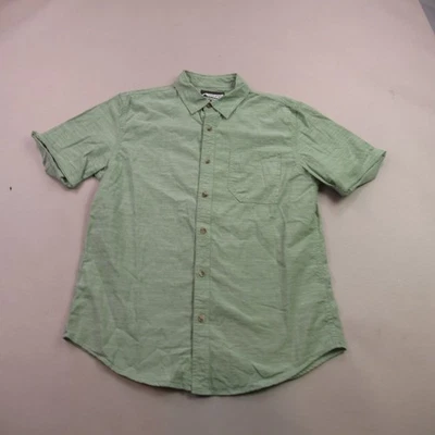 Mountain Khakis Shirt Mens Medium Short Sleeve Button Front Casual Classic Green - Image 1 of 4
