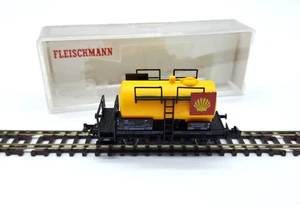 Fleischmann 1:160 N 8401 Güterwagen Kesselwagen "Shell" - gelb in OVP - Bild 1 von 5