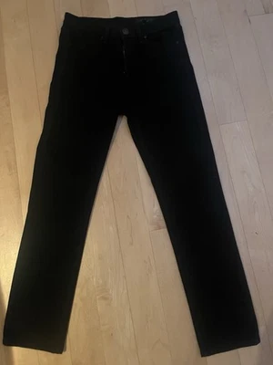 Rag & Bone Black Stretch High Waist Straight Leg Jeans-25-EUC - Image 1 of 4
