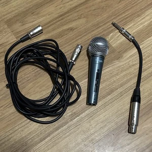 Stagg Professional Dynamic Microphone IMP-600 w/ XLR to 1/4" Adapter - 16' Cable - Picture 1 of 12