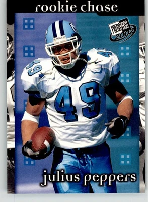 Julius Peppers 2002 Press Pass Rookie Chase RC9 North Carolina Panthers - Image 1 of 2