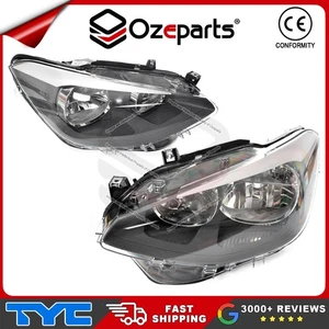 Set / Pair LH+RH Head Light Lamp (Non HID) For BMW 1 Series F20 Hatch 2011~2015 - Picture 1 of 4