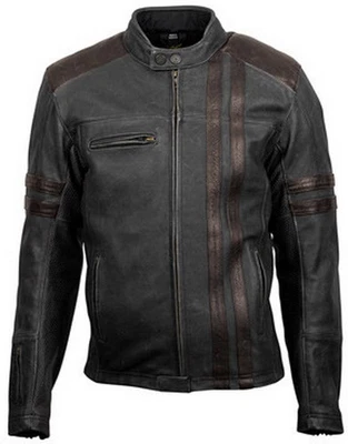 Scorpion 1909 Leather Jacket Black/Brown - Image 1 of 2