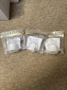 EVE LOM Cleanser Travel Set 20ml Jar & Muslin Cloth in a sealed bag New X 3 - Picture 1 of 4
