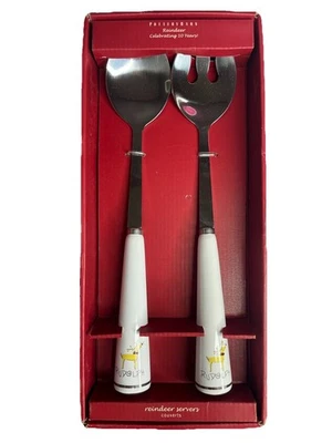 Pottery Barn Reindeer Rudolph Server Set - Image 1 of 3